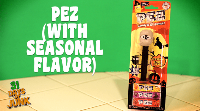 31 Days of Junk: Candy Corn-Flavored Pez (#15)