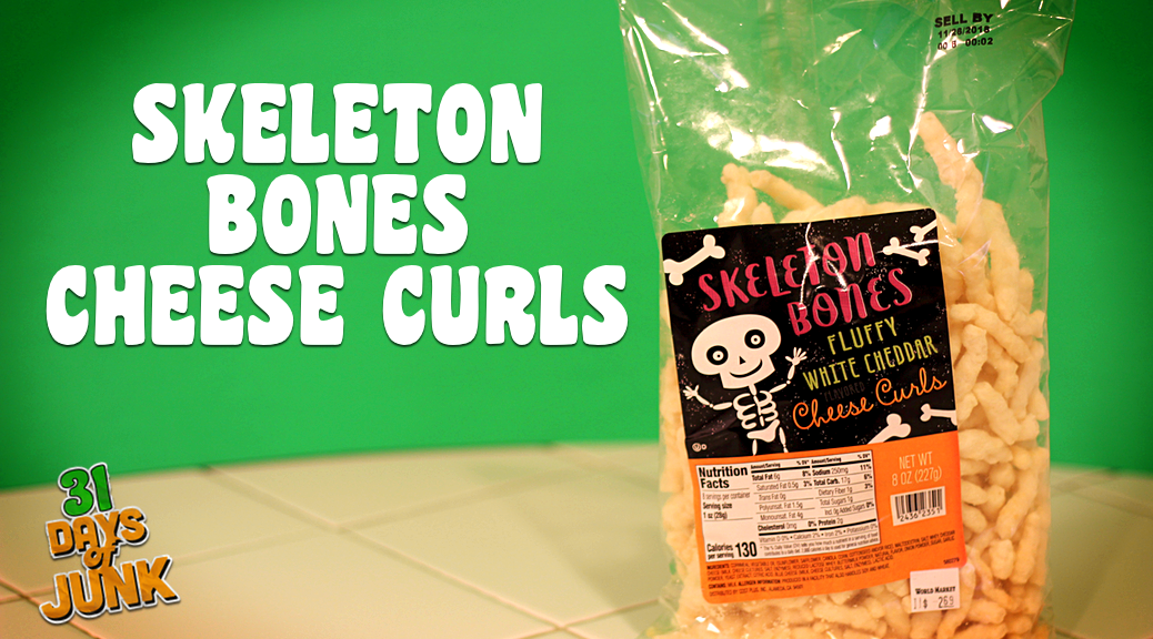 31 Days of Junk: Skeleton Bones Cheese Curls (#30) | Camera Viscera